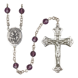 San Antonio<br>R9401-8004SP 6mm Rosary<br>Available in 12 colors