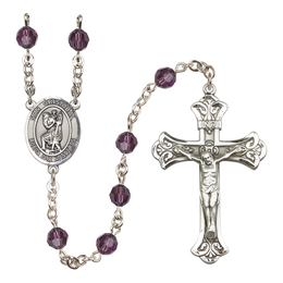 San Cristobal<br>R9401-8022SP 6mm Rosary<br>Available in 12 colors