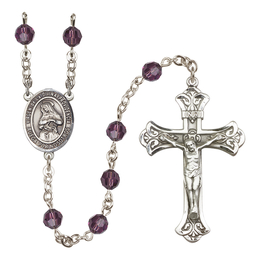 Virgen de la Divina Providencia<br>R9401-8087SP 6mm Rosary<br>Available in 12 colors