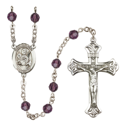 Saint Raymond Nonnatus<br>R9401-8091 6mm Rosary<br>Available in 12 colors