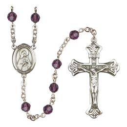 Saint Rita of Cascia<br>R9401-8094 6mm Rosary<br>Available in 12 colors