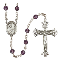 Saint Thomas More<br>R9401-8109 6mm Rosary<br>Available in 12 colors