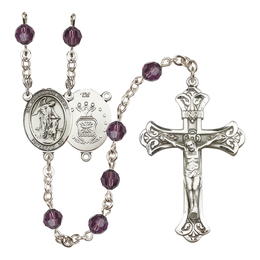 Guardian Angel / Air Force<br>R9401-8118--1 6mm Rosary<br>Available in 12 colors