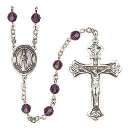 Virgen del Fatima<br>R9401-8205SP 6mm Rosary<br>Available in 12 colors