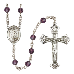 Saint Zoe of Rome<br>R9401-8314 6mm Rosary<br>Available in 12 colors