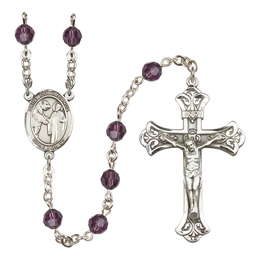 Saint Columbanus<br>R9401-8321 6mm Rosary<br>Available in 12 colors
