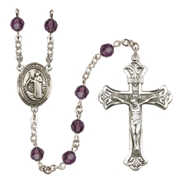 Saint Raymond of Penafort<br>R9401-8385 6mm Rosary<br>Available in 12 colors