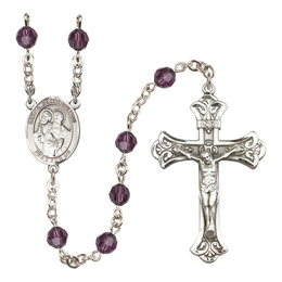 Saints Peter & Paul<br>R9401-8410 6mm Rosary<br>Available in 12 colors