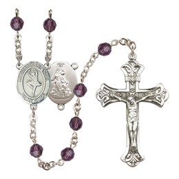 Guardian Angel/Dance<br>R9401-8712 6mm Rosary<br>Available in 12 colors