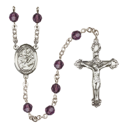 Saint Anthony of Padua<br>R9402-8004 6mm Rosary<br>Available in 12 colors