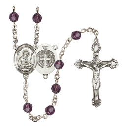 Saint Benedict<br>R9402-8008 6mm Rosary<br>Available in 12 colors