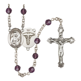 Saint Camillus of Lellis / Nurse<br>R9402-8019--9 6mm Rosary<br>Available in 12 colors