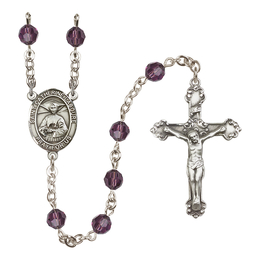 Saint Catherine Laboure<br>R9402-8021 6mm Rosary<br>Available in 12 colors