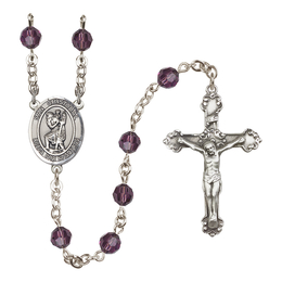 San Cristobal<br>R9402-8022SP 6mm Rosary<br>Available in 12 colors