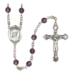 Saint Edward the Confessor<br>R9402-8026 6mm Rosary<br>Available in 12 colors