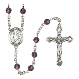 Saint Dominic de Guzman<br>R9402-8030 6mm Rosary<br>Available in 12 colors