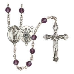 Saint Florian/Firefighter<br>R9402-8034--14 6mm Rosary<br>Available in 12 colors