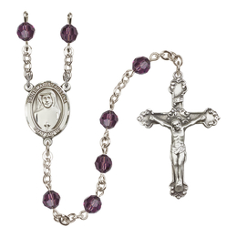 Saint Maria Faustina<br>R9402-8069 6mm Rosary<br>Available in 12 colors