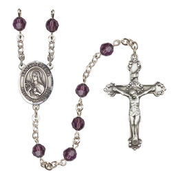 Santa Teresita<br>R9402-8106SP 6mm Rosary<br>Available in 12 colors