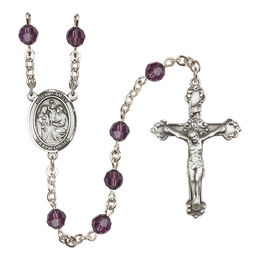 Holy Family<br>R9402-8218 6mm Rosary<br>Available in 12 colors