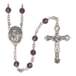 Virgen del Lourdes<br>R9402-8288SP 6mm Rosary<br>Available in 12 colors