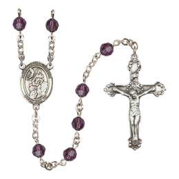 Saint Peter Nolasco<br>R9402-8291 6mm Rosary<br>Available in 12 colors