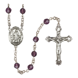 Saint Bernadine of Sienna<br>R9402-8387 6mm Rosary<br>Available in 12 colors