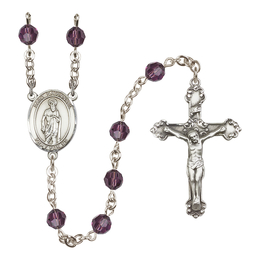 Saint Nathanael<br>R9402-8398 6mm Rosary<br>Available in 12 colors