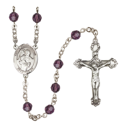 Saints Peter & Paul<br>R9402-8410 6mm Rosary<br>Available in 12 colors