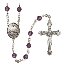 Pope Francis<br>R9402-8451 6mm Rosary<br>Available in 12 colors