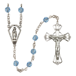 Miraculous<br>R9506 6mm Rosary<br>Available in 19 colors