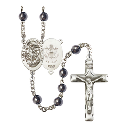Saint Michael the Archangel<br>R9537--2 6mm Rosary