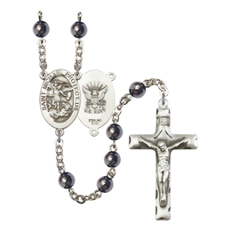 Saint Michael the Archangel<br>R9537--6 6mm Rosary