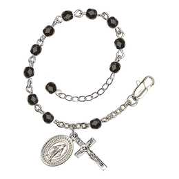 Miraculous<br>RB0034 4mm Rosary Bracelet<br>Available in 15 colors