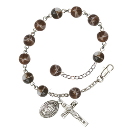 Miraculous<br>RB0092 7mm Rosary Bracelet