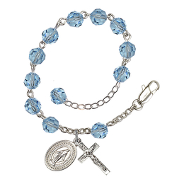 Miraculous<br>RB0866 6mm Rosary Bracelet<br>Available in 19 colors