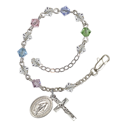 Miraculous<br>RB0885 5mm Rosary Bracelet<br>Available in 14 colors
