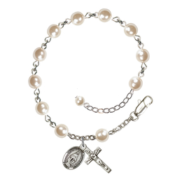 RB0905 Series Rosary Bracelet<br>Plated