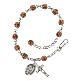 Miraculous<br>RB0941 4mm Rosary Bracelet