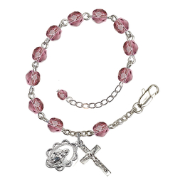 Miraculous<br>RB2400#1 6mm Rosary Bracelet<br>Available in 15 colors