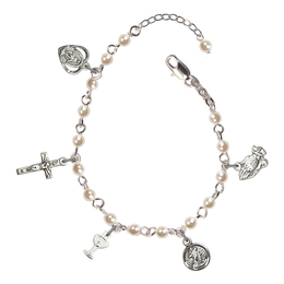 Miraculous<br>RB3010 4mm Rosary Bracelet