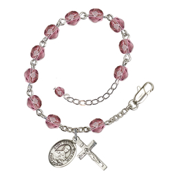 Saint Gemma Galgani<br>RB6000-9130 6mm Rosary Bracelet<br>Available in 11 colors