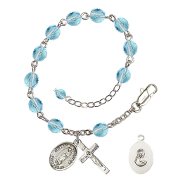 Our Lady of Guadalupe<br>RB6000-9206 6mm Rosary Bracelet<br>Available in 11 colors