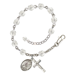 Saint Zita<br>RB6000-9244 6mm Rosary Bracelet<br>Available in 11 colors
