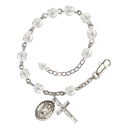 Saint Austin<br>RB6000-9256 6mm Rosary Bracelet<br>Available in 11 colors