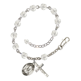 Saint Anselm of Canterbury<br>RB6000-9342 6mm Rosary Bracelet<br>Available in 11 colors