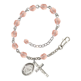 Blessed Trinity<br>RB6000-9249 6mm Rosary Bracelet<br>Available in 11 colors