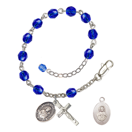 Our Lady of Czestochowa<br>RB6000-9421 6mm Rosary Bracelet<br>Available in 11 colors