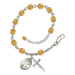 Saint Elmo<br>RB6000-9031 6mm Rosary Bracelet<br>Available in 11 colors