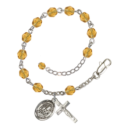 Saint Polycarp of Smyrna<br>RB6000-9363 6mm Rosary Bracelet<br>Available in 11 colors